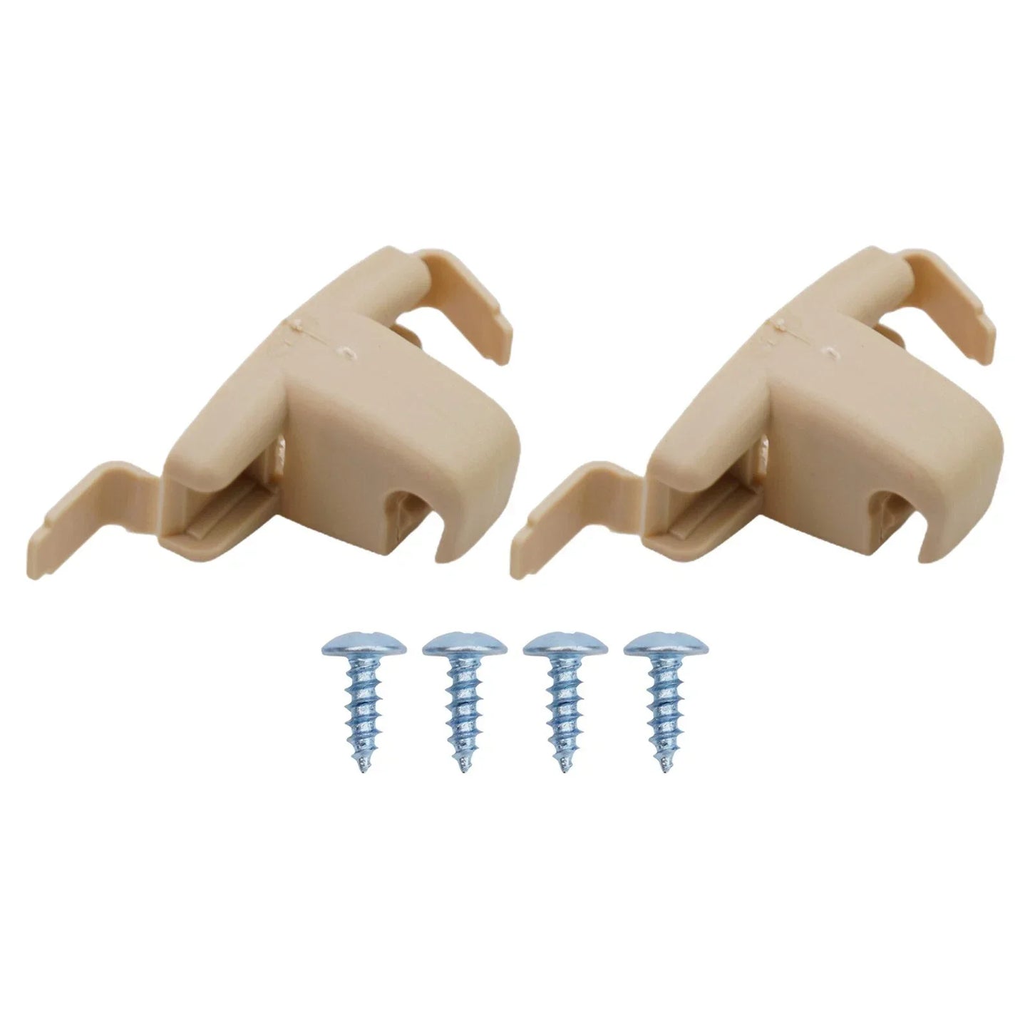 ABS 2x Sun Visor Clip for BMW 3 Series 5 Series 7 Series E46 E38 E39 E53 X5