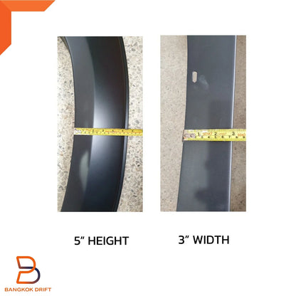 Fender Flares for Mitsubishi Triton Ute MR 2019-2023 2 Door Club Cab