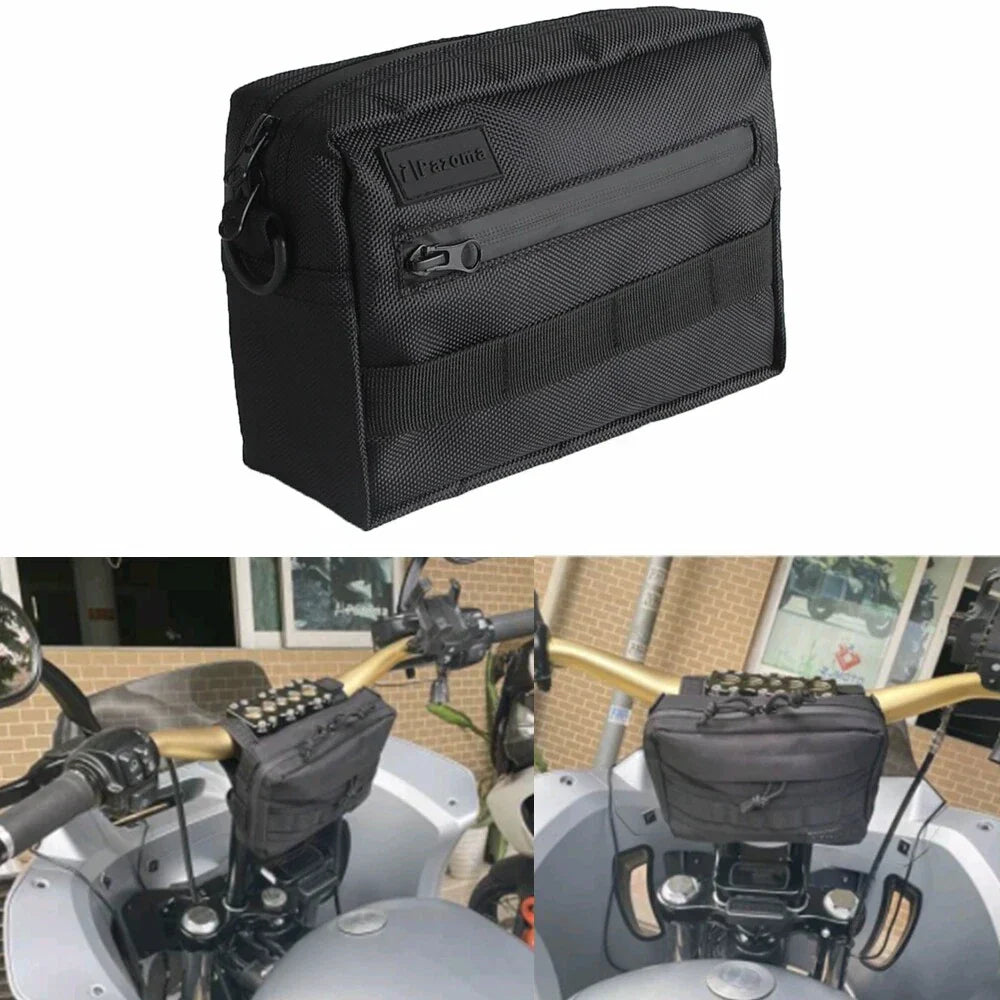 Waterproof Handlebar Bag for Harley Softail Sportster