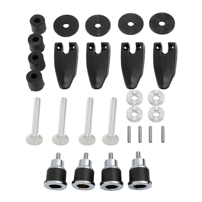 Quick Release Saddlebag Backrest Spools for Indian Chieftain (2014-2024)