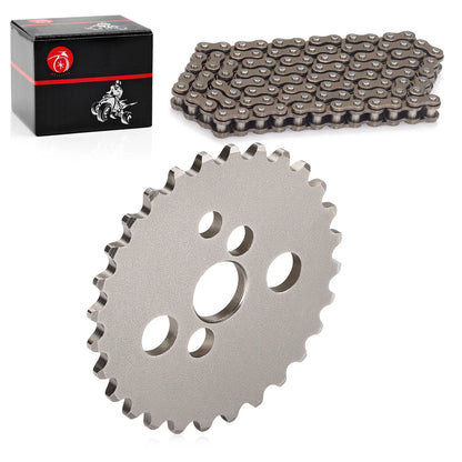 Camshaft Sprocket 28T & Timing Chain for Honda XR80R CRF80F (2000–2013)