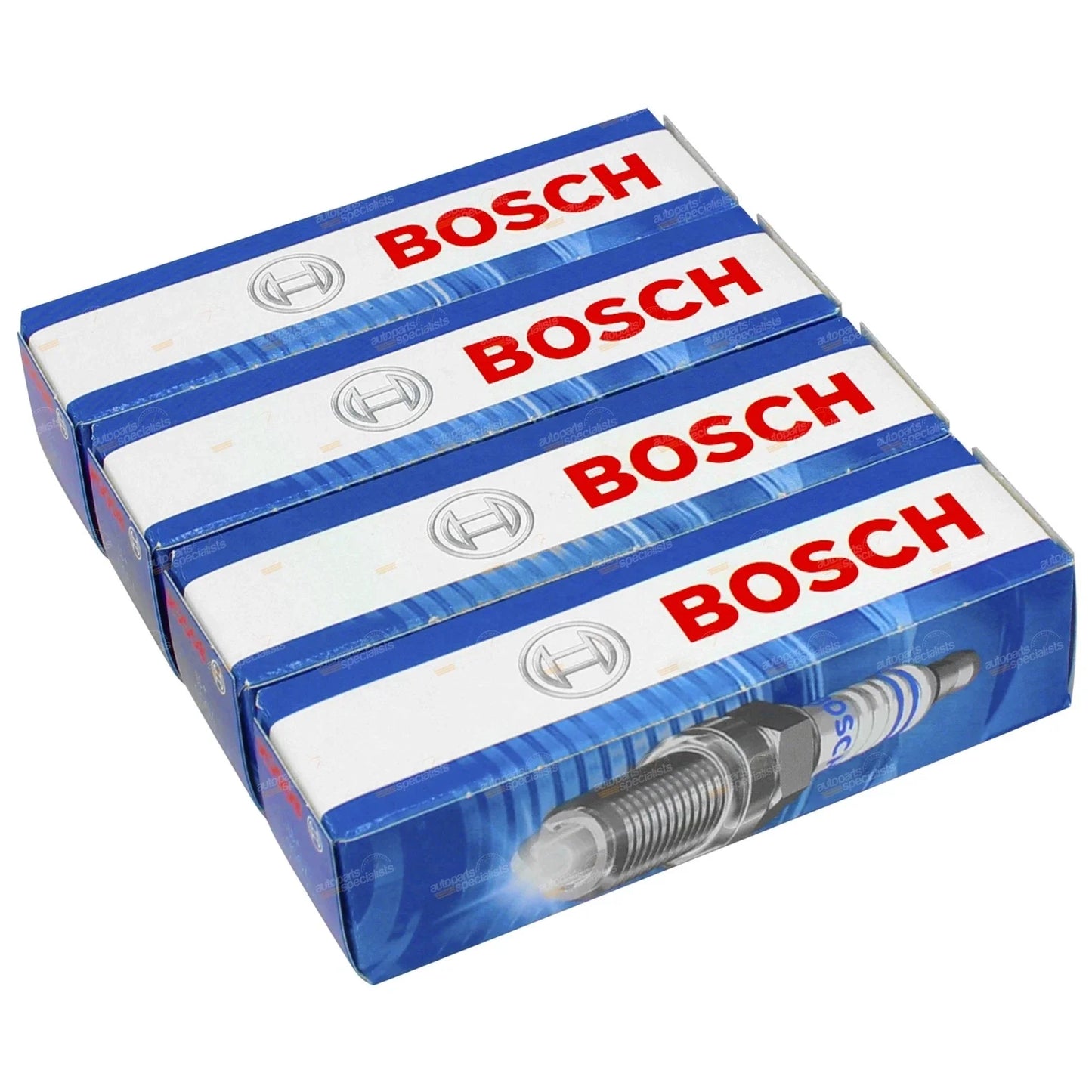 4x Spark Plugs WD 4cyl 1.3L B3 Ford Festiva (1997)