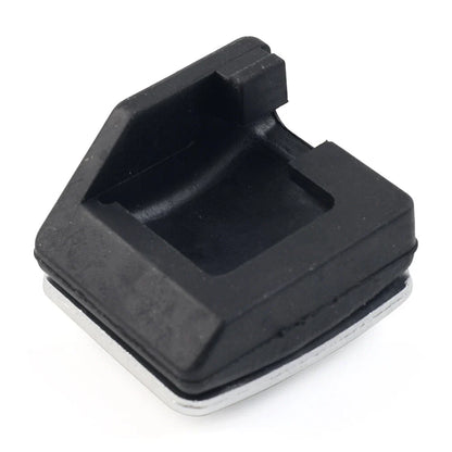 Non-Drilling Parking Brake Pedal Pad Cover Silver/Black for Toyota Lexus