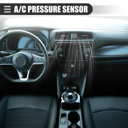A/C Pressure Transducer Valve for Mercedes-Benz C300 (2008-2020) Metal Black