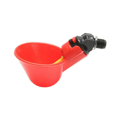20 x Poultry Chicken Automatic Drinker Cups Waterer Feeder