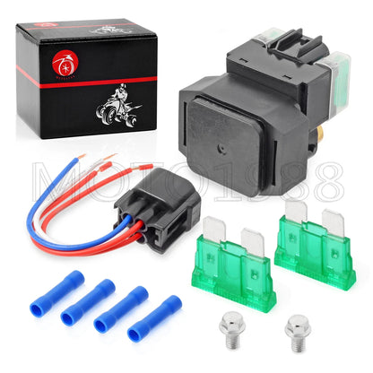 Starter Solenoid Relay M-B & Plug for Yamaha MT-10