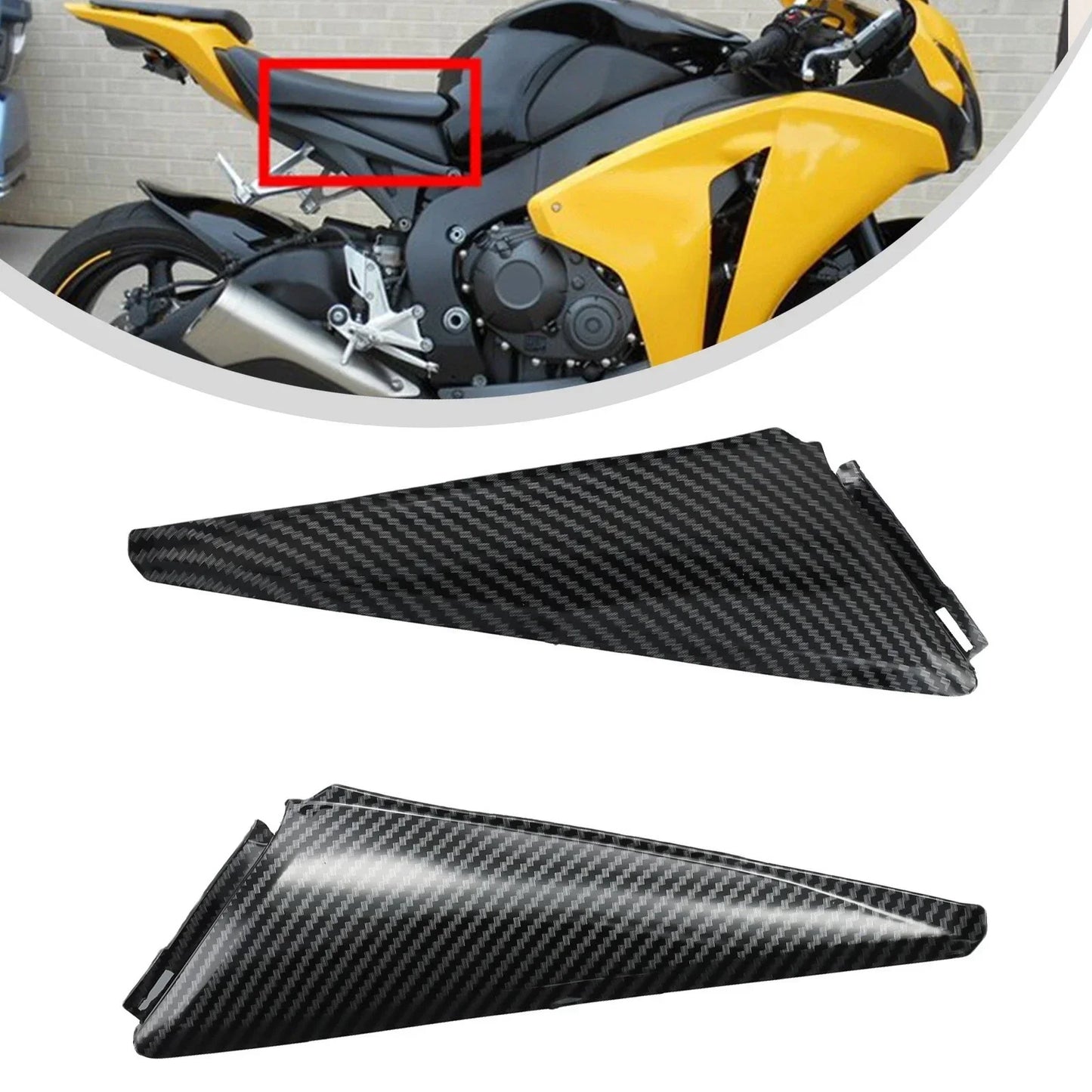 Carbon Fiber Side Driver Tank Cover Fairing for CBR1000RR