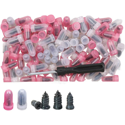 100PCS Tire Repair Nails Kit for Car Motorcycle Truck ATV Rubber Tire Repair