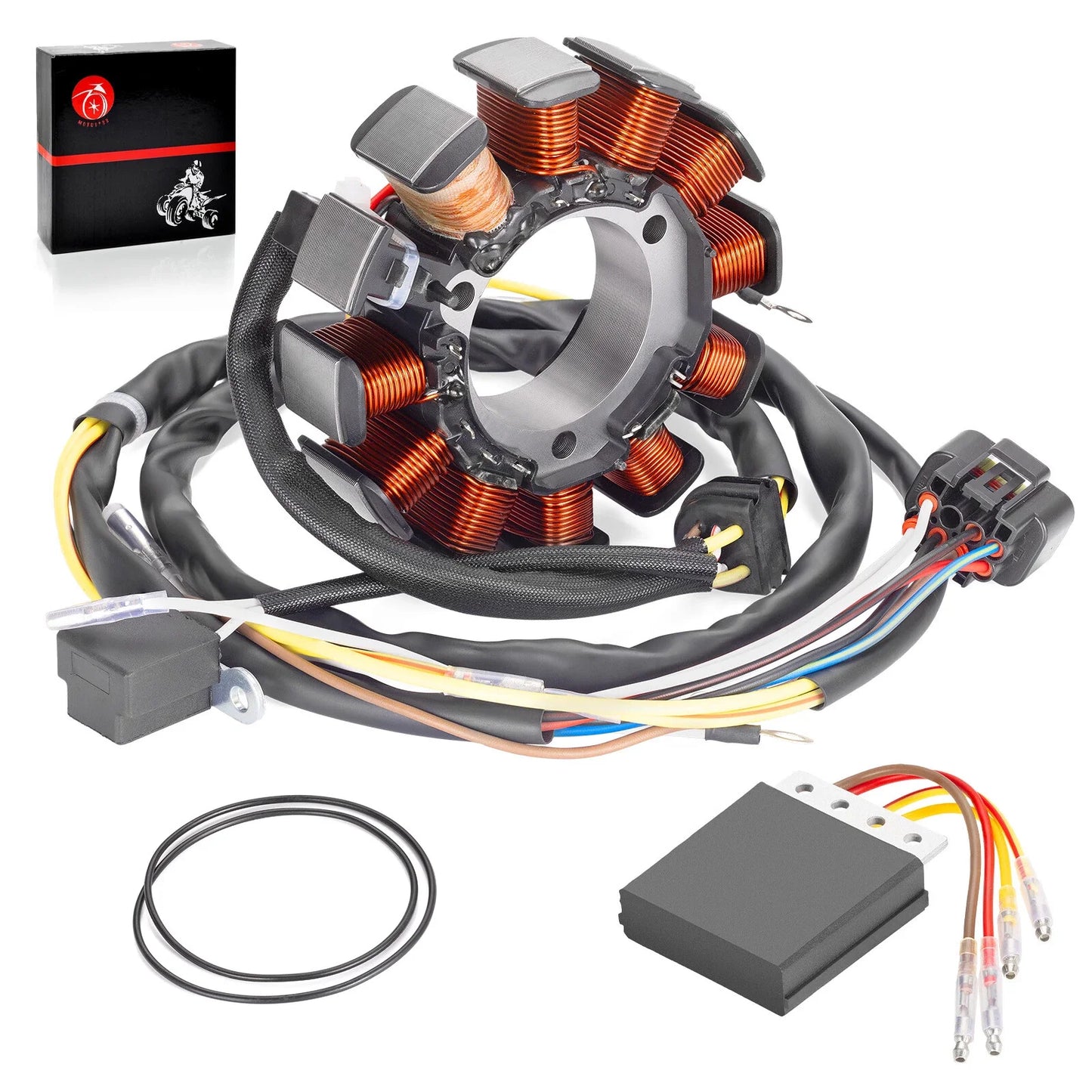 Stator W Reg Rectifier / 2x4/4x4 / Polaris Scrambler 500