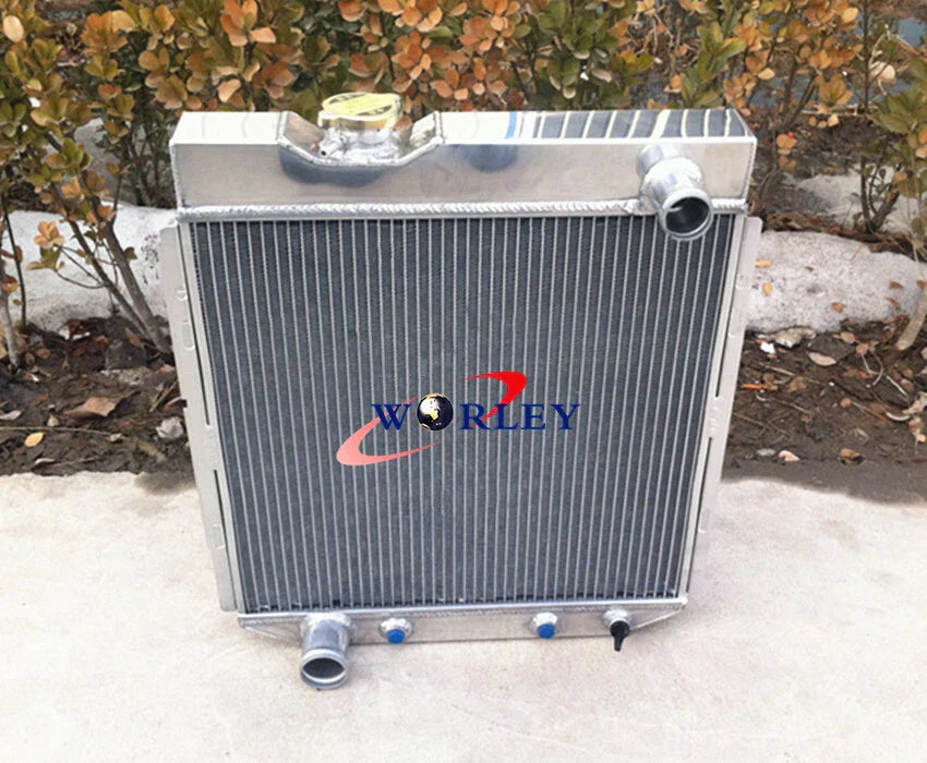 3 Row Aluminum Cooling Radiator for 1964-1966 Ford Mustang Falcon Comet