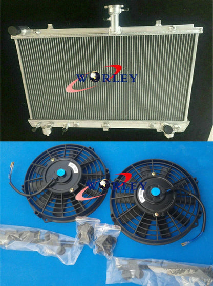 Aluminum Radiator & Fan for Chevy Camaro SS Zeta LS3 L99 (2012-2015)