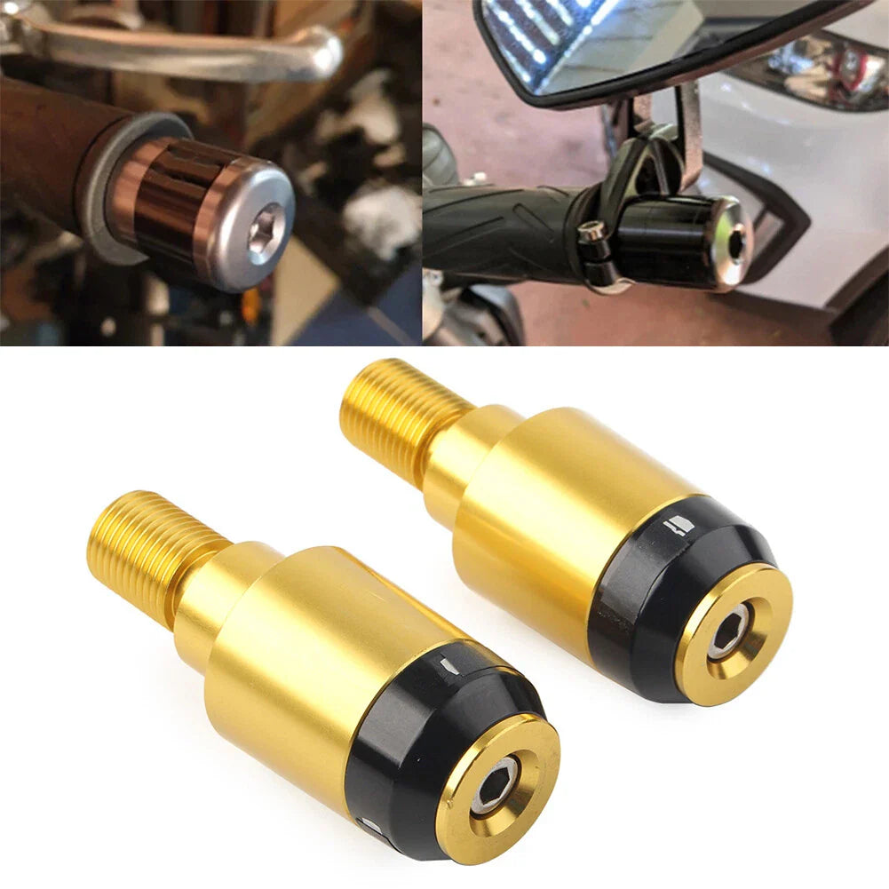 CNC Handlebar Grips Plug Ends for Yamaha XSR900 (2016-2023)