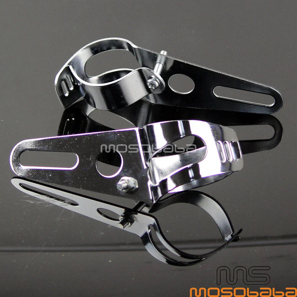 Headlight Bracket Set for Motorcycle Universal 35mm-54mm Fork Tubes