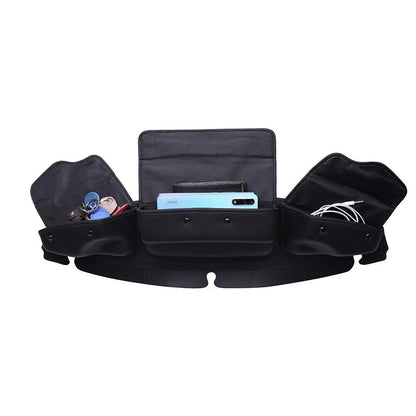 3 Pocket Fairing Pouch Windshield Bag for Harley Touring Street Glide (14-23)