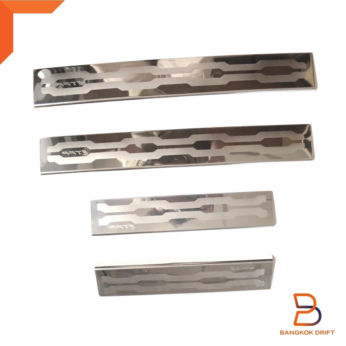 Stainless Door Sill Scuff Plate for Ford Ranger PX PY Next Gen (2012-2024)