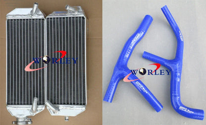 Aluminum Radiator & Silicone Hose for Suzuki DRZ400E (2000-2004)