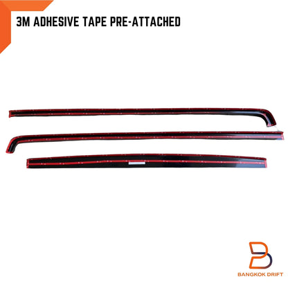 3PC Rear Tailgate Protector Tub Top Cover for Toyota Hilux Revo (2015-2019)