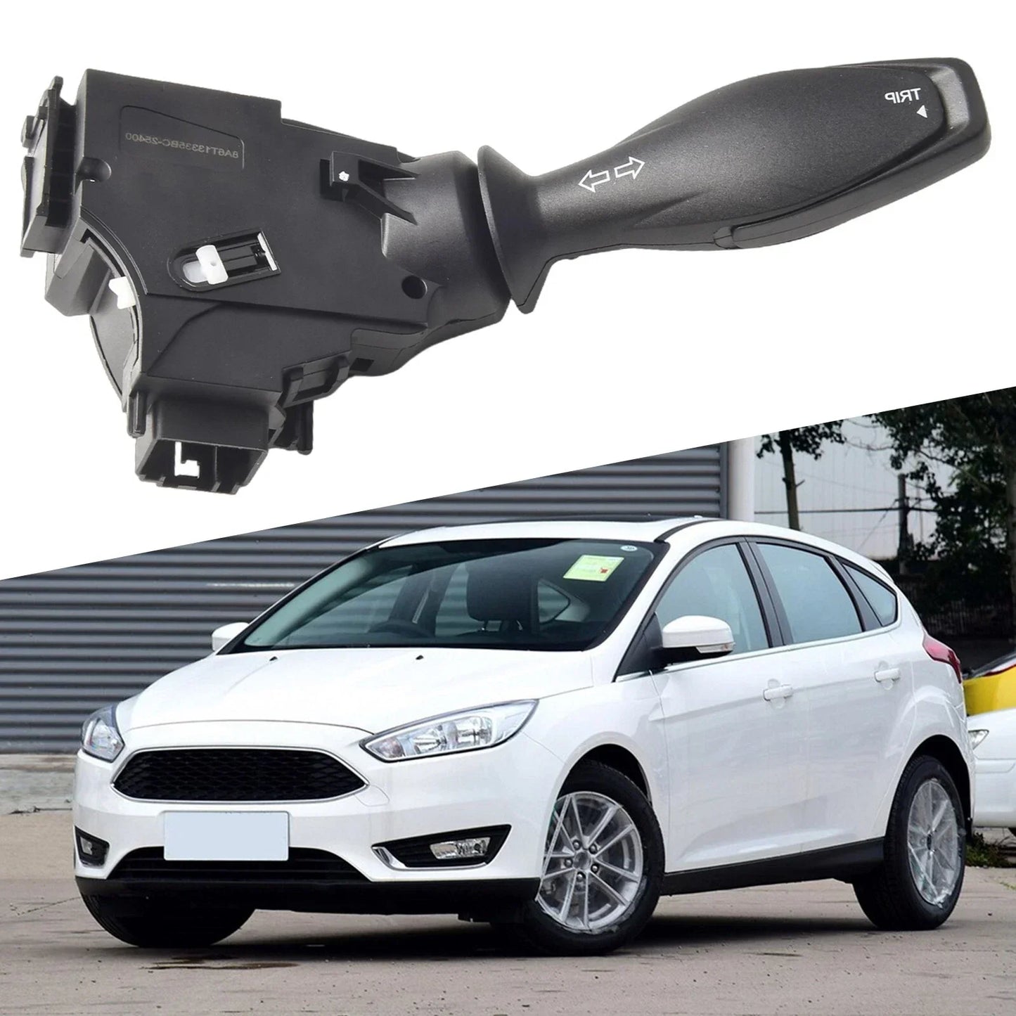 Black Colour Indicator Switch Stalk for Ford Fiesta (2008–2017)