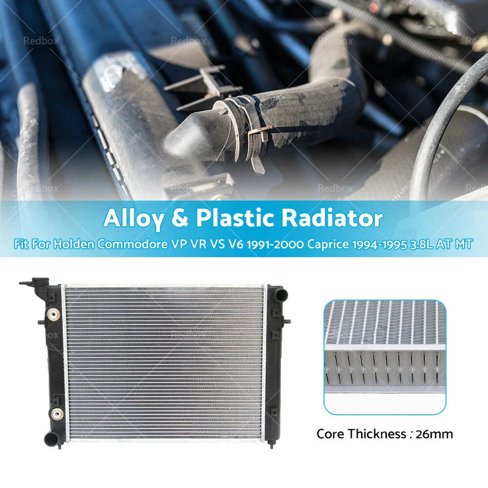 Radiator for Toyota Lexcen, Holden Commodore VP VR VS V6 (1991-2000)