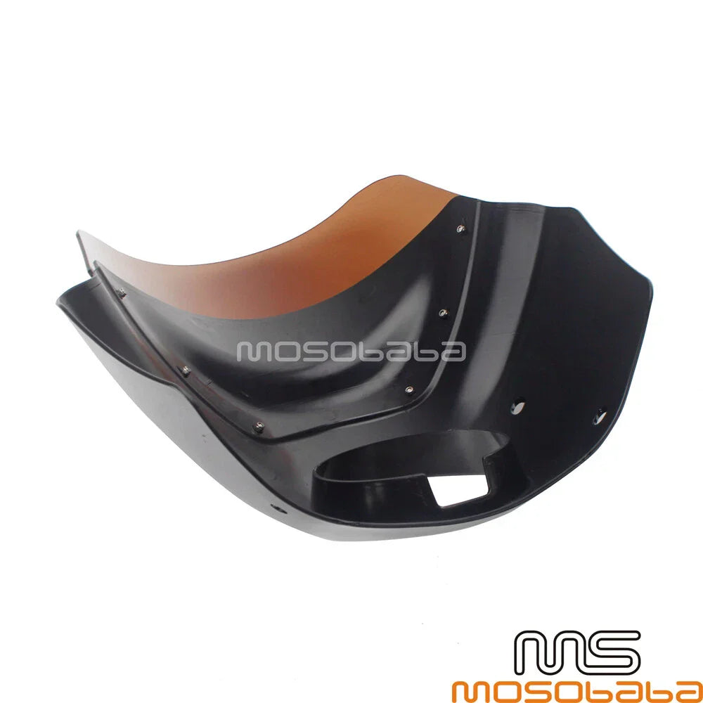Smoke Windshield Headlight Fairing for Harley XL883 XLH1200 XL883N (2004-2023)