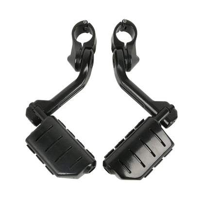 1 1/4" Highway Bar Engine Guard Footpegs for Harley Touring