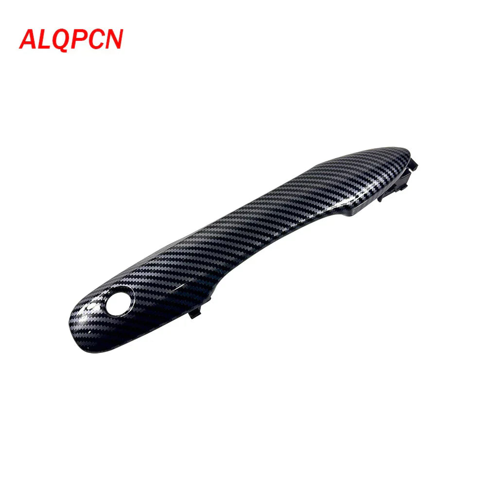 4 Doors Carbon Fiber Exterior Door Handle for Toyota Corolla, Camry, Avalon (2019)
