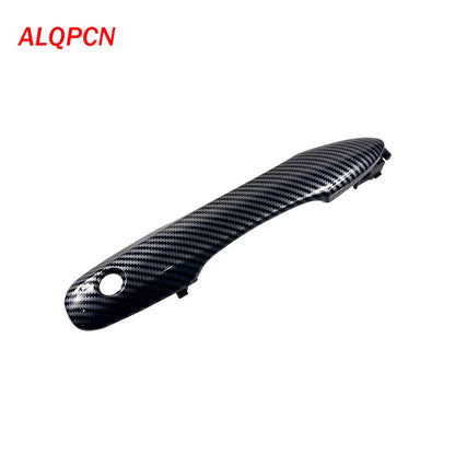 4 Doors Carbon Fiber Exterior Door Handle for Toyota Corolla, Camry, Avalon (2019)