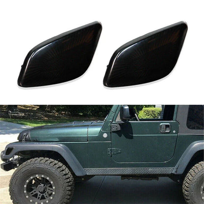 4Pcs Smoke Side Marker Lights for Jeep Wrangler TJ (1997-2006)