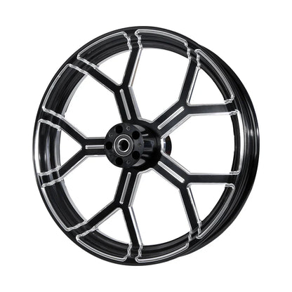 18" x 3.5" Front Wheel Rim & Dual Disc Hub for Harley Touring (1997-2021)