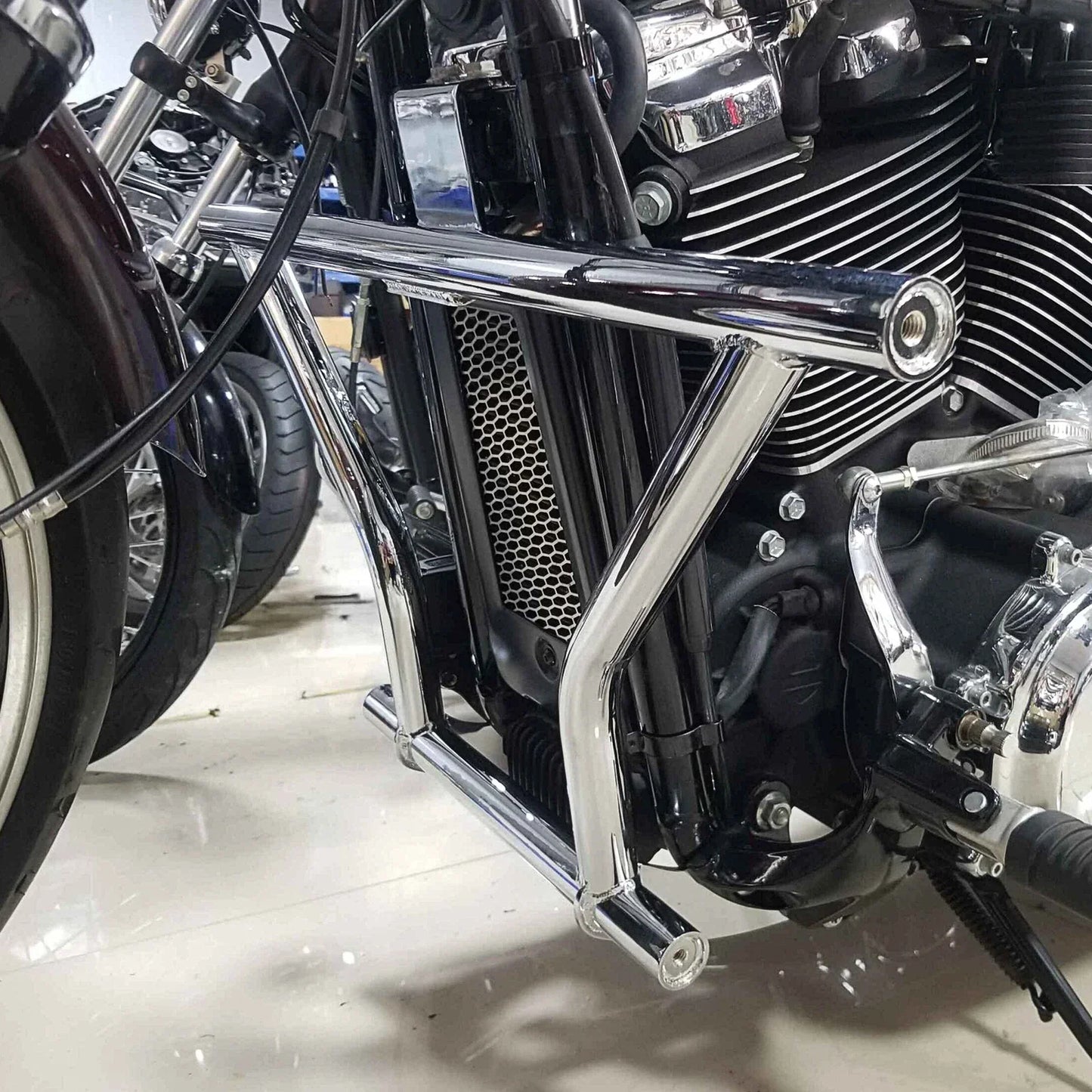 Engine Guard Crash Bar for Harley Softail Slim Fat Bob Breakout (2018-24)