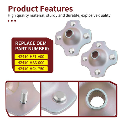 2 x Rear Wheel Hub for Honda Recon 250 FourTrax 300 Rancher 420