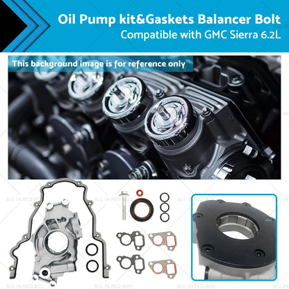 Gaskets & High Volume LS Oil Pump for GMC Sierra 6.2L (2014-2023)