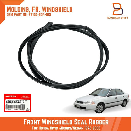 Windshield Rubber Seal Molding for Honda Civic 4D Sedan (1996-2000)