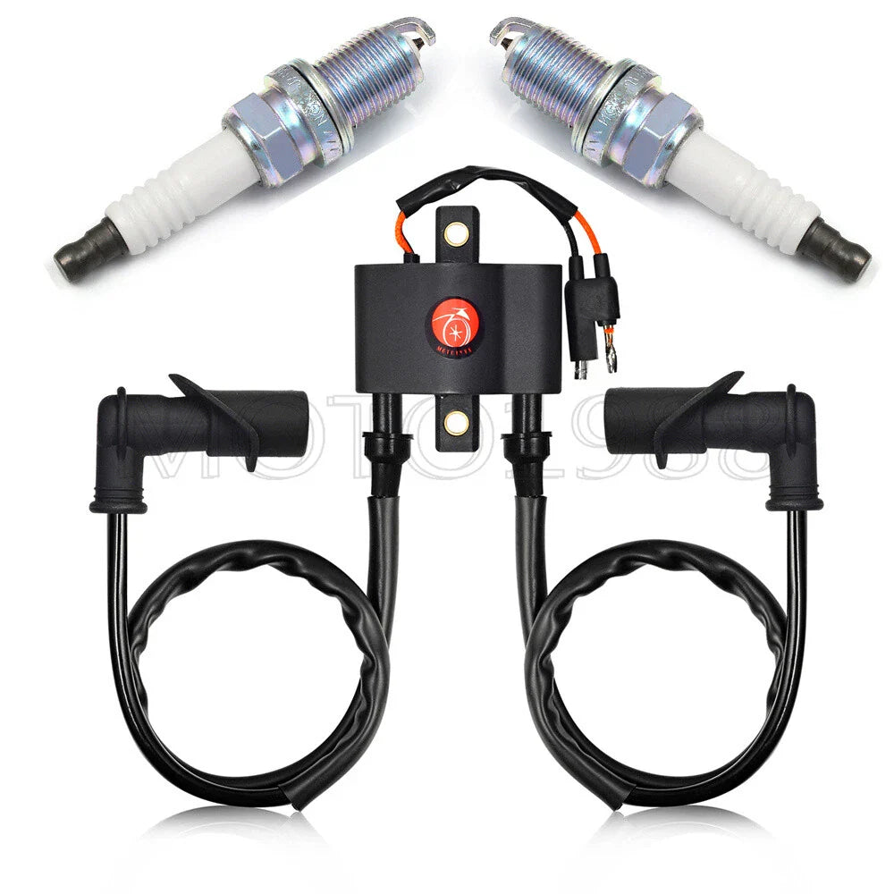 Ignition coil spark plug & cap for Polaris Sportsman 600/700 MV7 (2006–2013)