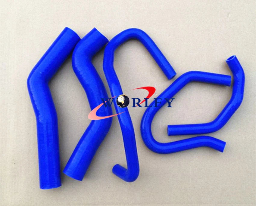 Red Silicone Radiator Heater Hose for Toyota Prado KZJ120 3.0TDi (2003-2007)