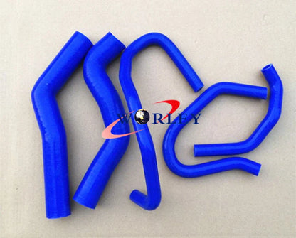 Red Silicone Radiator Heater Hose for Toyota Prado KZJ120 3.0TDi (2003-2007)