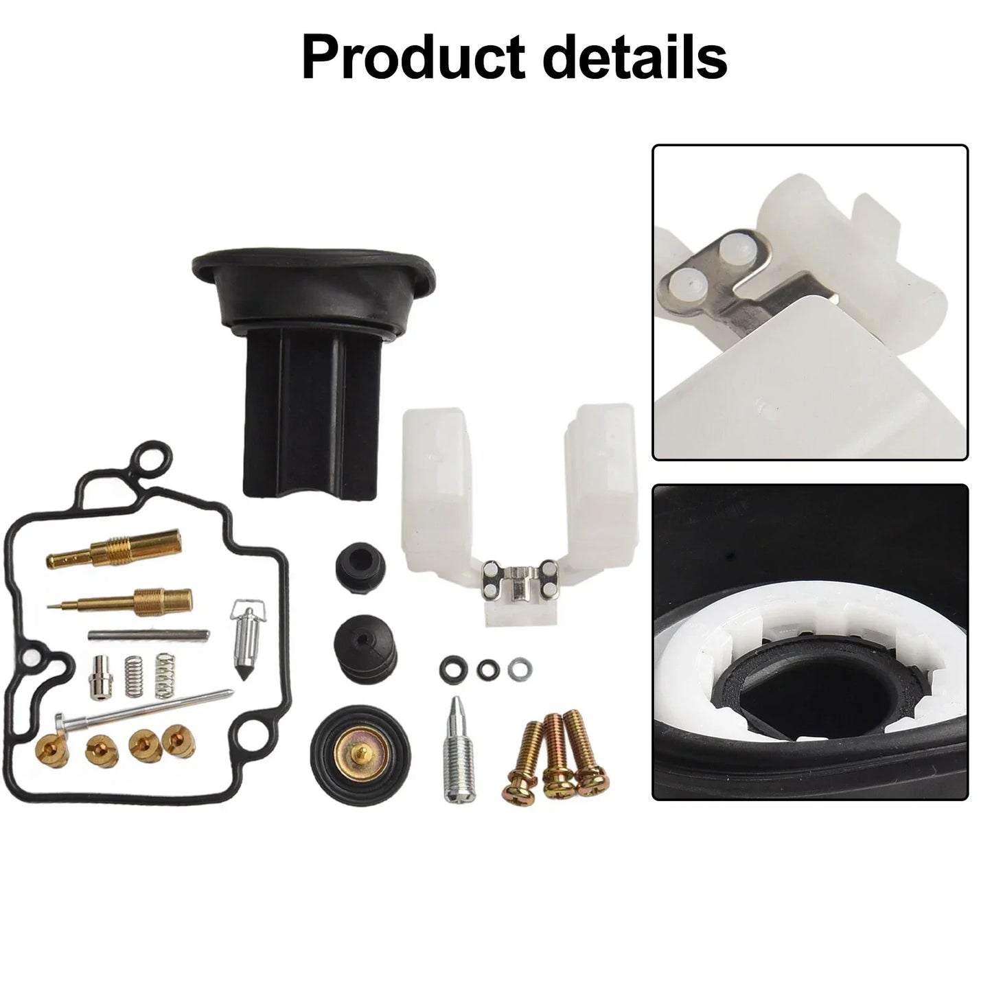 Carburetor Brass & Rubber Membrane Piston