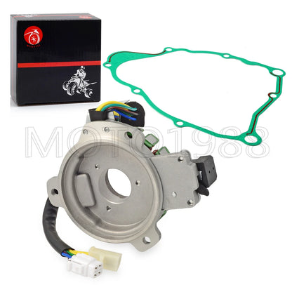 Stator & Plate w/Gasket for Yamaha Timberwolf 250 YFB250FW 4WD (1994–2000)