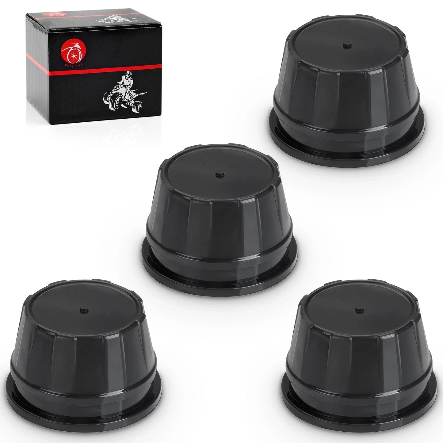 Dust Caps 4 x Front Rear Center Hub Wheel for Honda Rincon TRX650FA (2003-2005)