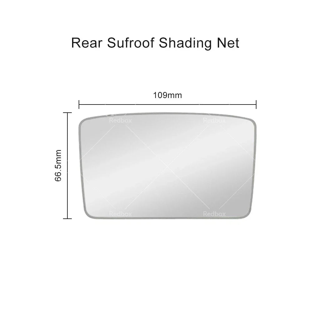 Glass Roof Sunshade UV Cover for Tesla Model 3 (2019-2021)