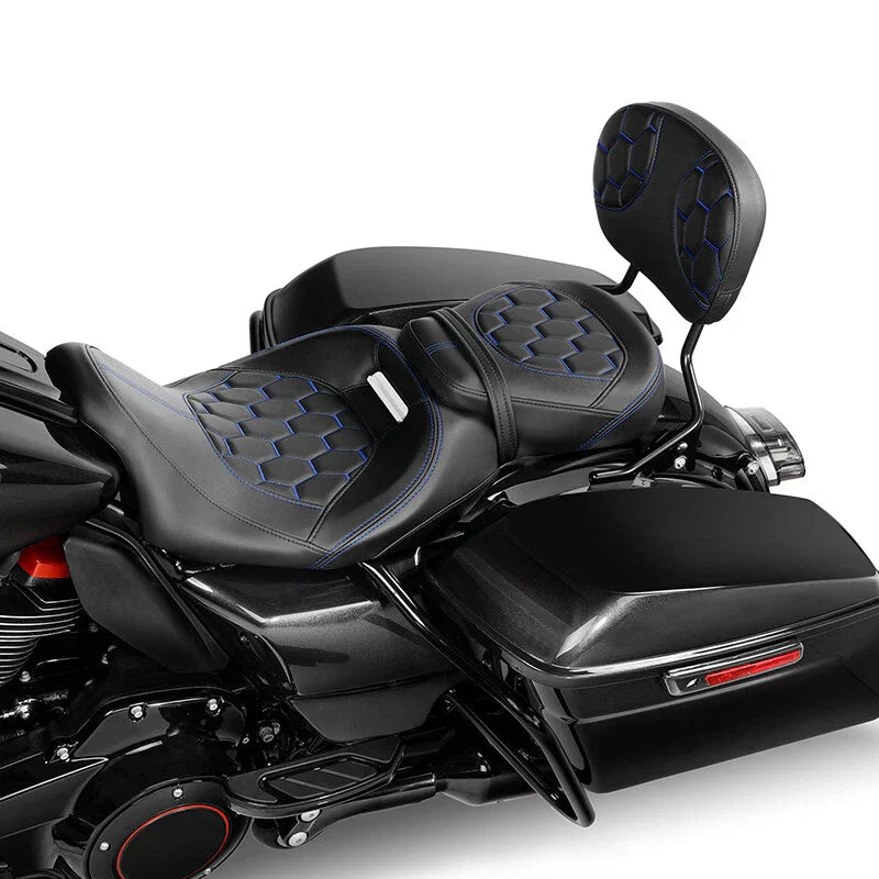 Driver Seats Sissy Bar Backrest for Harley Street Glide (2009-2023)