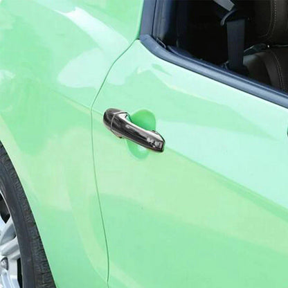 Black Front Exterior Door Handle Covers for Ford Mustang (2009-2014)