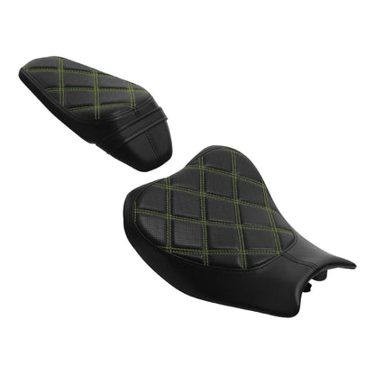 Driver Passenger Seats for Kawasaki Z900 (2017-2023) Black