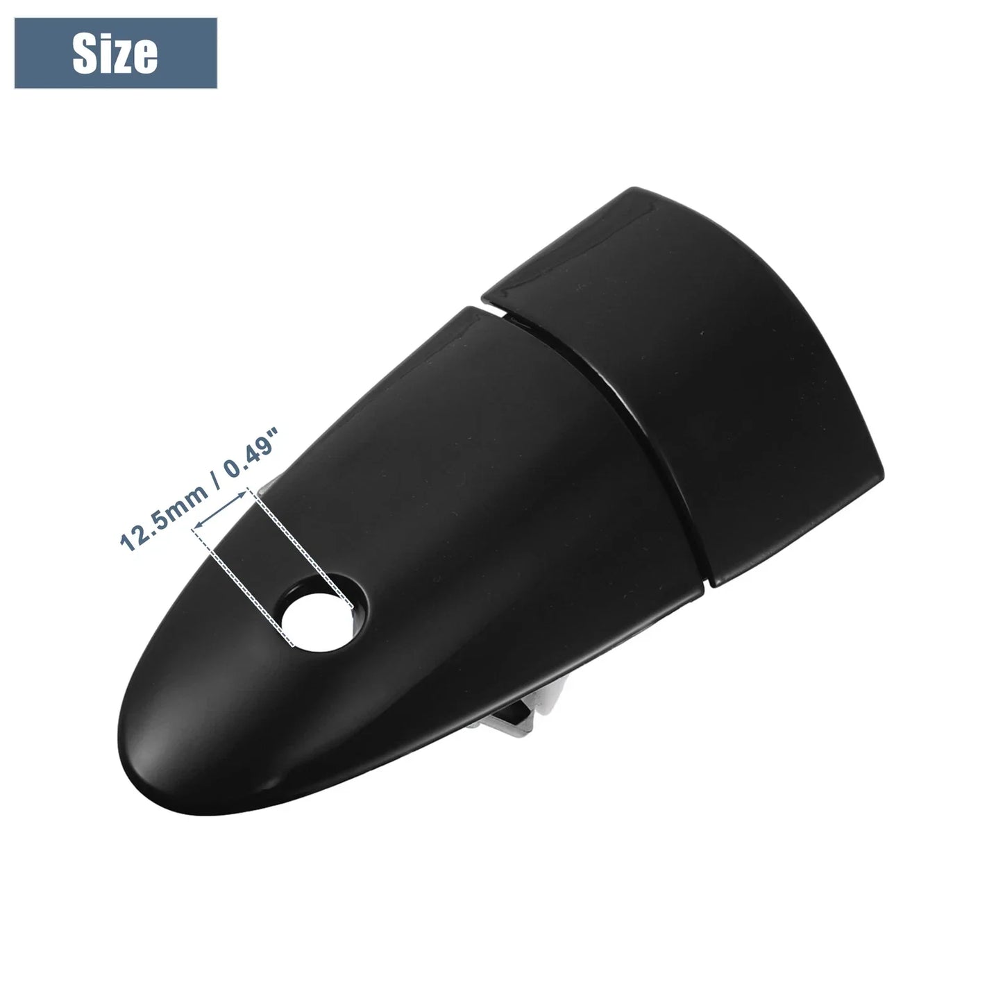 Black Front Left Right Car Exterior Door Handle for Honda (2006-2011)