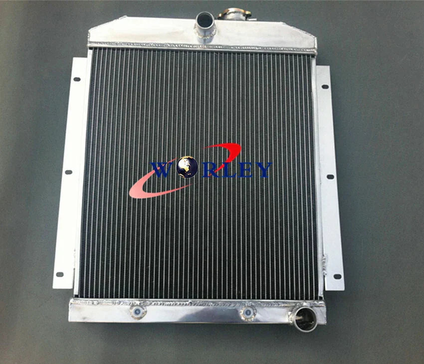 3ROW Radiator + Fan for Chevy C/K 3000 Series 3100/3600/3800 (1947-1954)