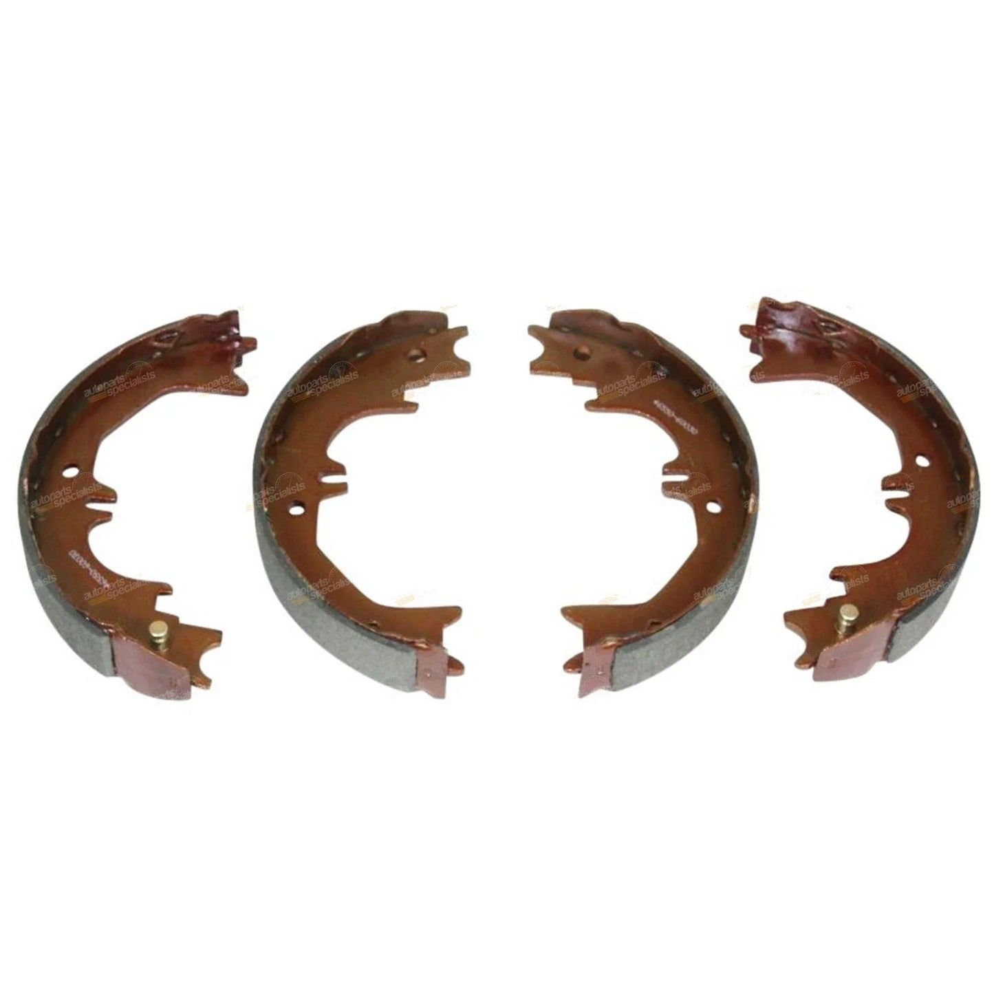 2 x Rear Park Hand Brake Shoes Set for Prado (2002–2009)