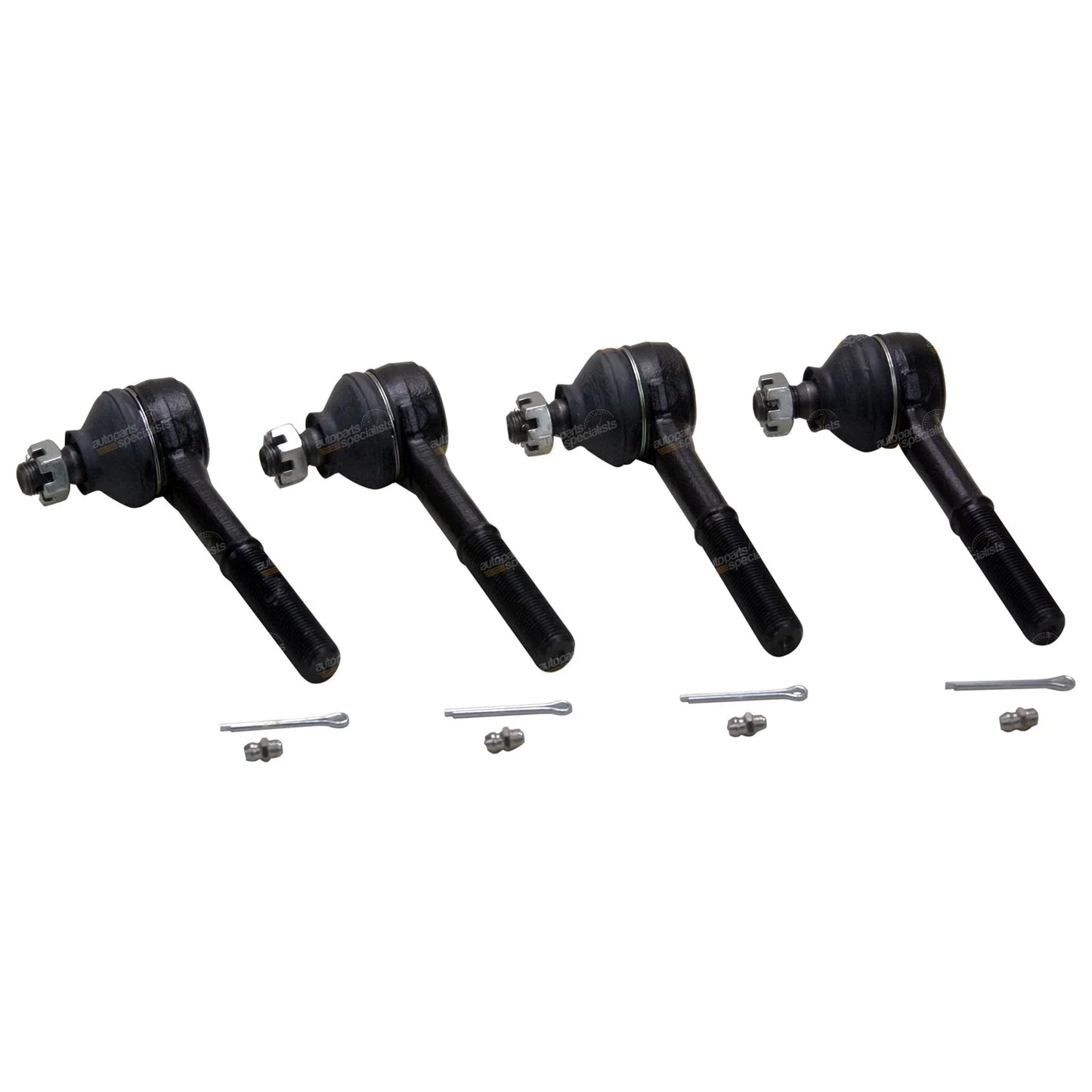 4 Piece Kit Inner & Outer Tie Rod End for Nissan Navara D21 4wd (1986 - 1990)