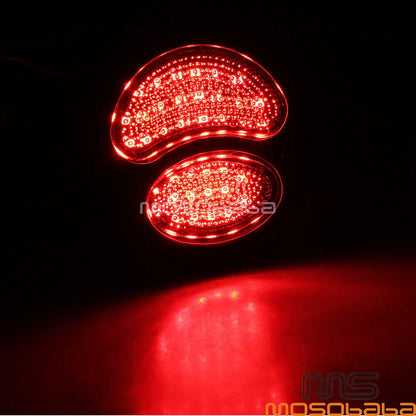 Integrated Taillight Rear Brake Stop Lights for Harley Cafe Racer