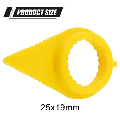 Wheel Nut Indicator 19mm 25PC for Car PU Yellow