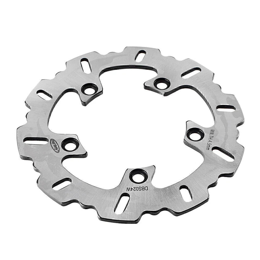 Chrome Rear Steel Brake Disc Rotor for Yamaha YZF-R6, YZF-R1 (2003-2015)